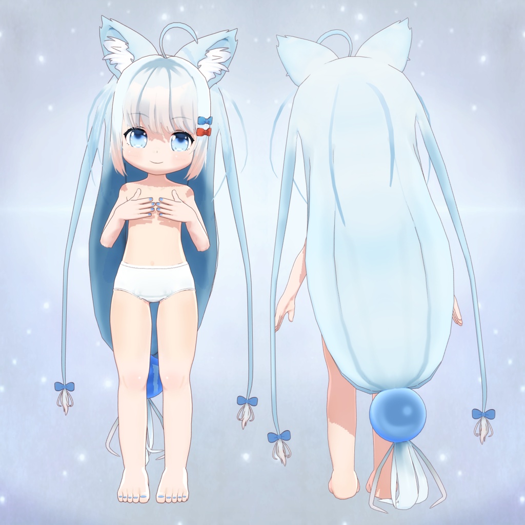 Nivalis MMD/VRM/vrchat Ver. 1.00