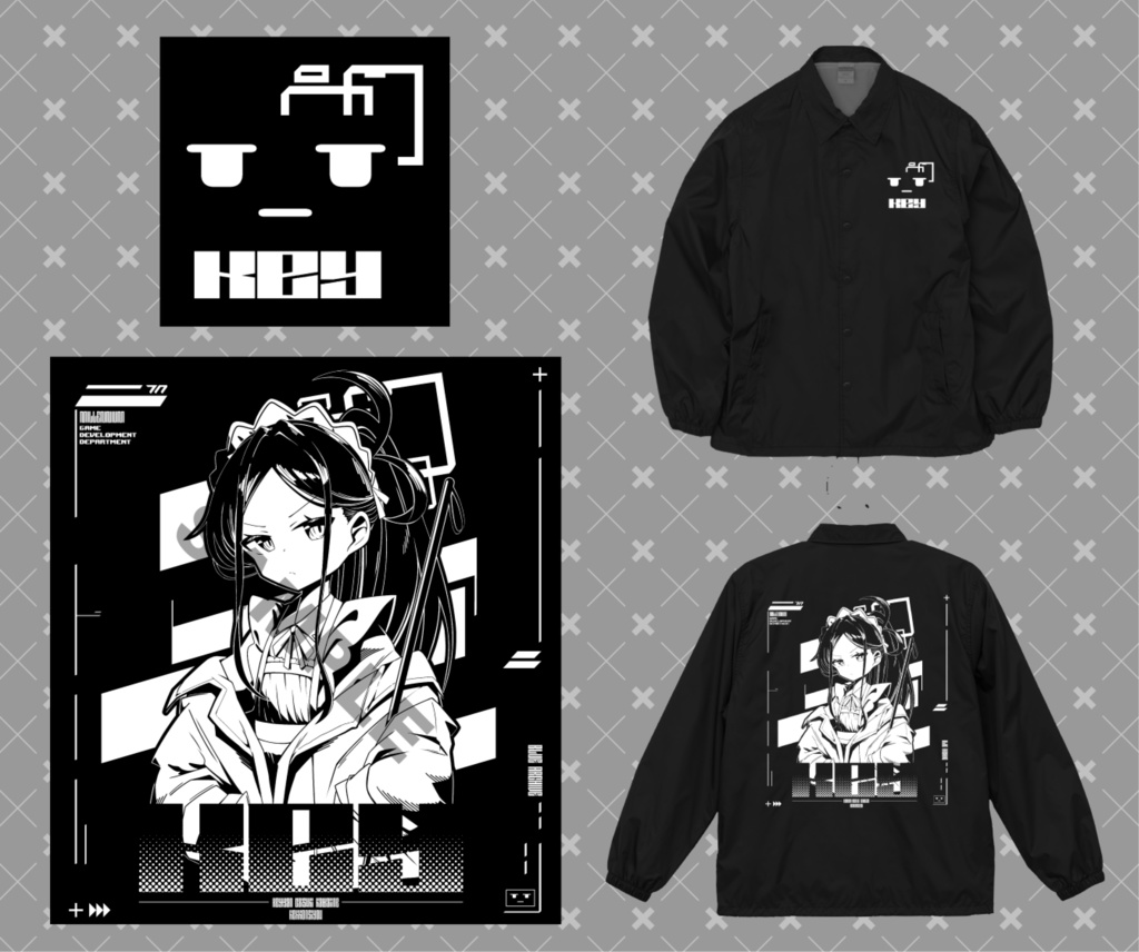 【予約品】ケイ コーチジャケット【ブルーアーカイブ】