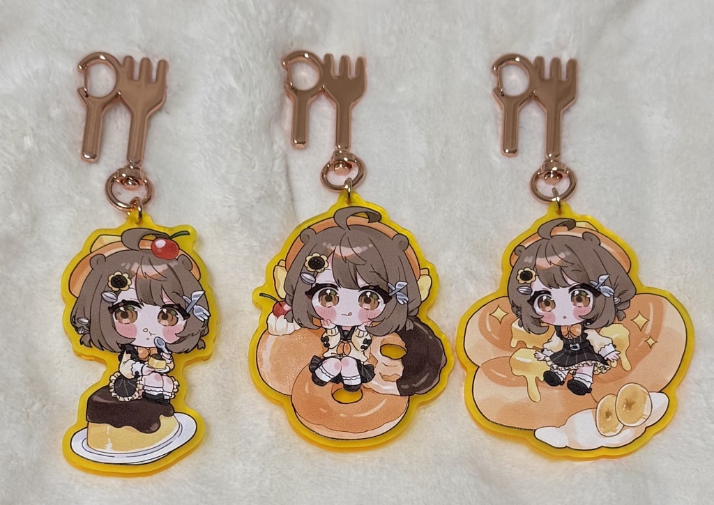 蜂宮むむ アクリルキーホルダー 全3種