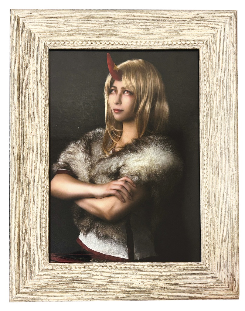 【東方】2L 星熊勇儀 額装ポートレイト