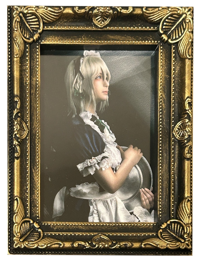 【東方】L版 十六夜咲夜 額装ポートレイト