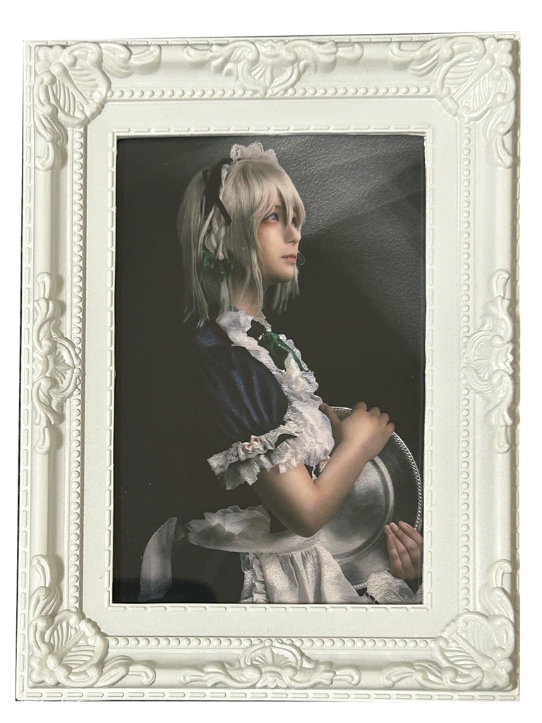 【東方】L版 十六夜咲夜 額装ポートレイト