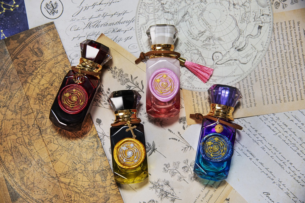 キャラクターモチーフ香水瓶  一縷の星芒