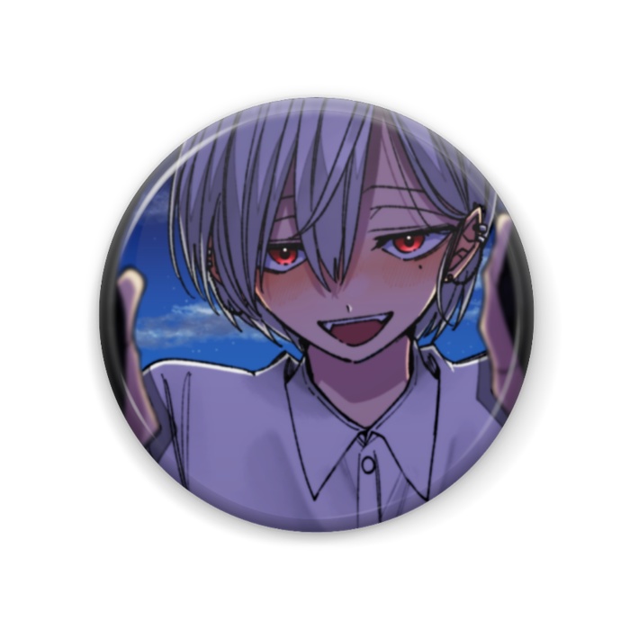 【配信前セール】私死に缶バッチ(58mm)【68種類】