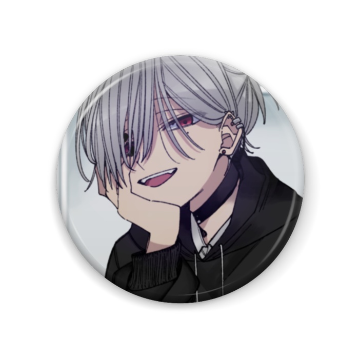 【配信前セール】私死に缶バッチ(58mm)【68種類】