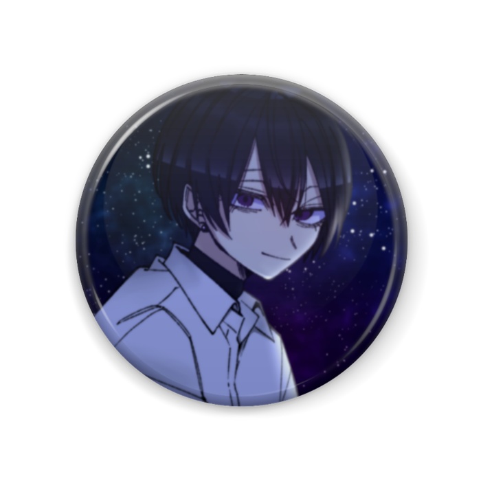 【配信前セール】私死に缶バッチ(58mm)【68種類】