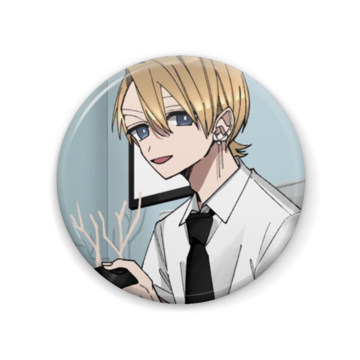 【配信前セール】私死に缶バッチ(58mm)【68種類】