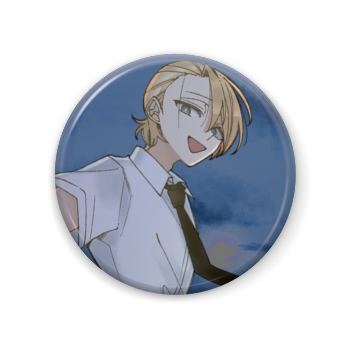 【配信前セール】私死に缶バッチ(58mm)【68種類】