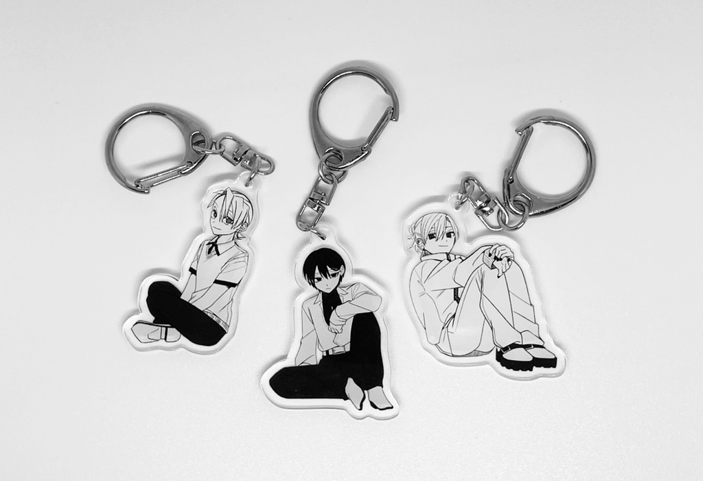 お座りアクキー・ステッカー【私死に】