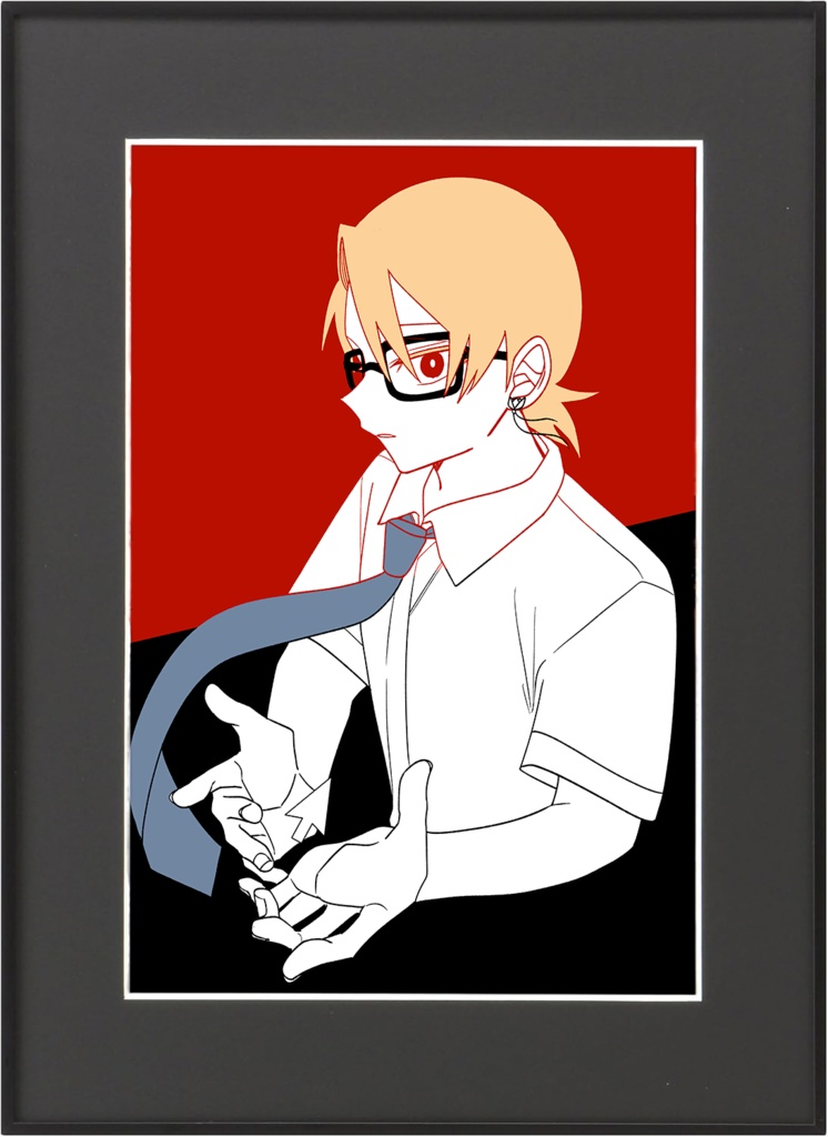 【送料無料】複製画【私が死ぬための乙女ゲーム】