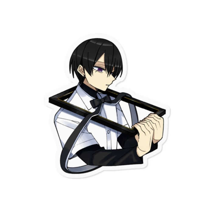 私死にステッカー(6種類)