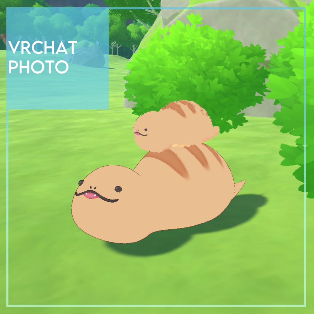 オリジナル3Dモデル「のこのこつちのこ」