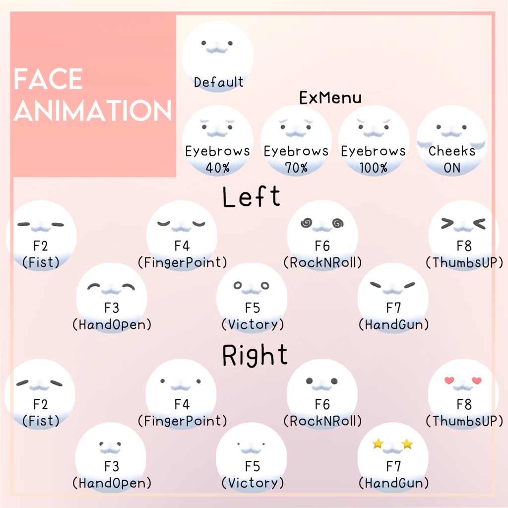 オリジナル3Dモデル「まるまるうさちゃん」
