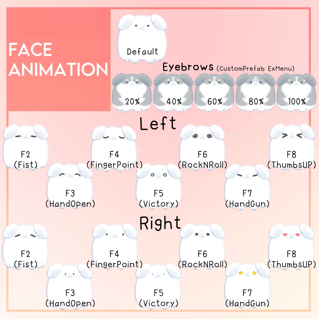 オリジナル3Dモデル「まるまるわんちゃん」