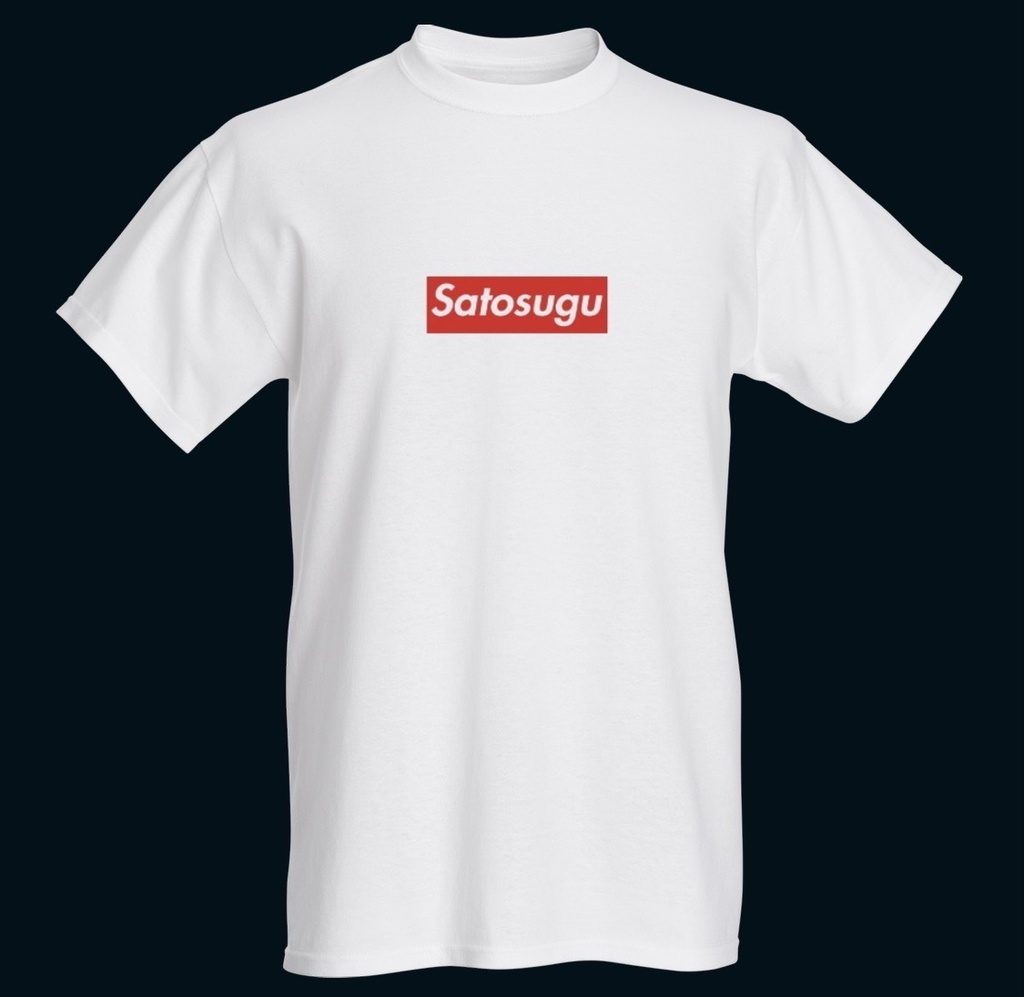 主張が強いSatosuguTシャツ