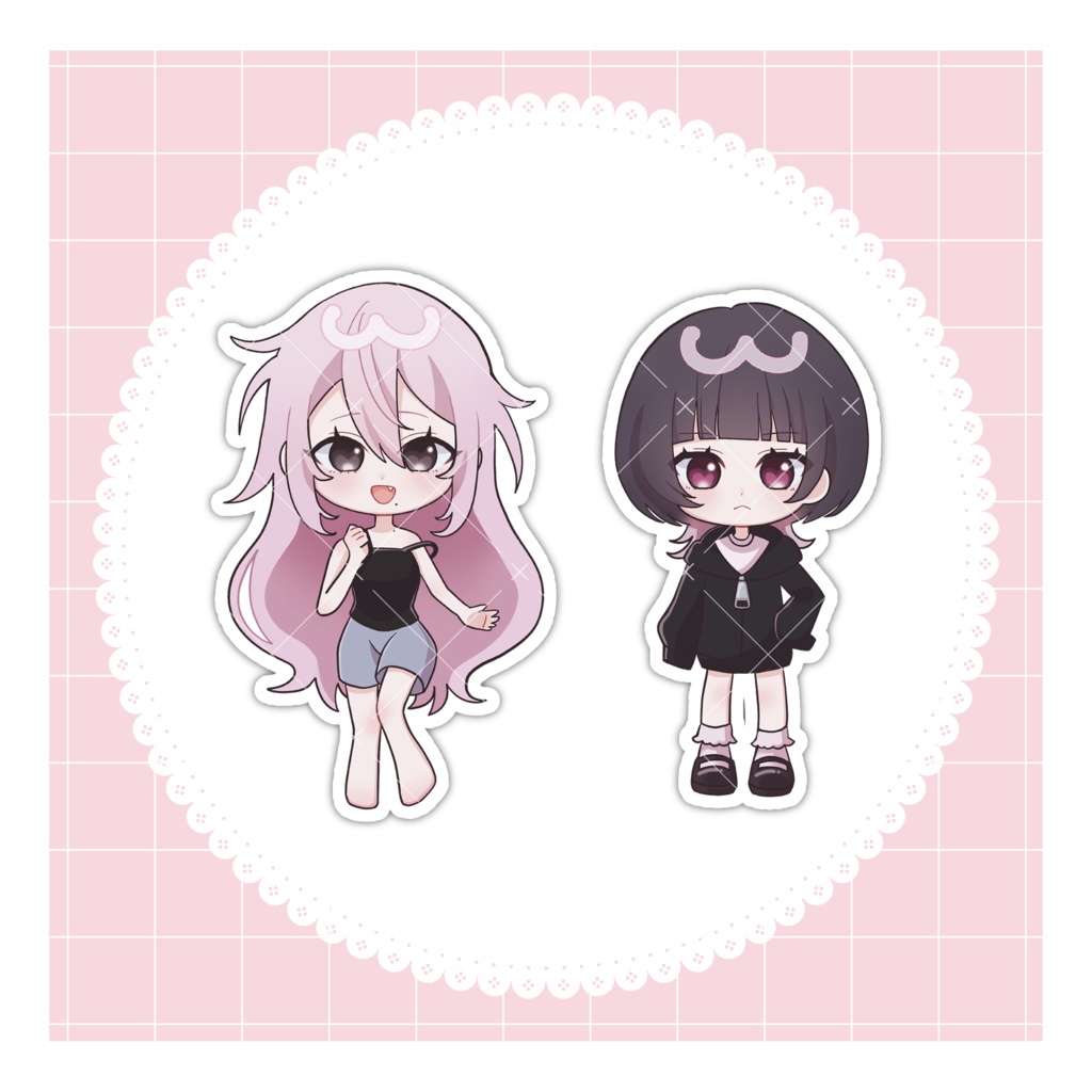 創作百合 アクリルキーホルダー