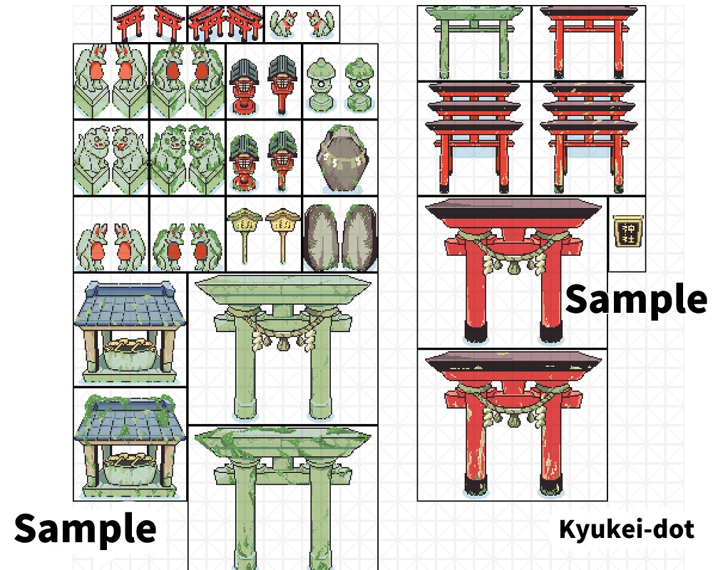神社アセットパック