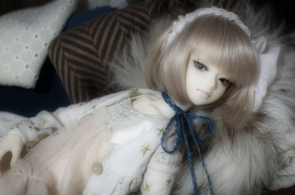 夜空ガーゼワンピースset