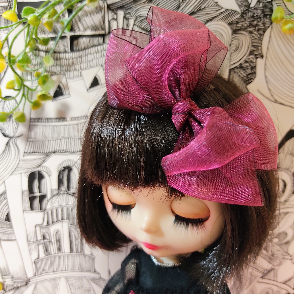 ドットチュールワンピースセット 1/6size