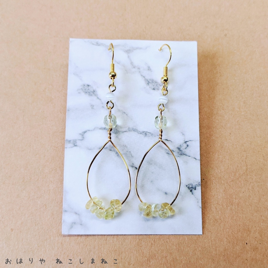 髭切イメージピアス