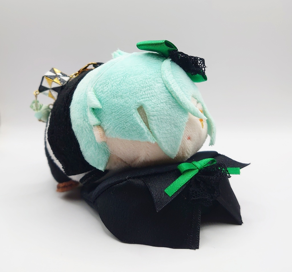 あごのせ 黒マント グリーン