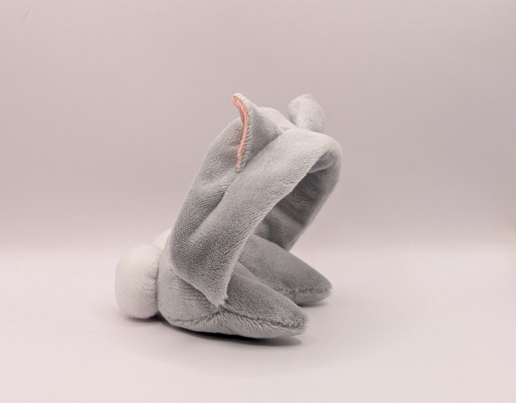 あごのせ にゃんこ グレー