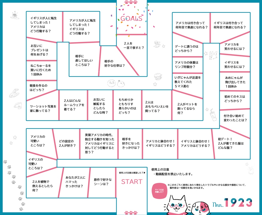 【Nnn.1923】昼のスゴロク