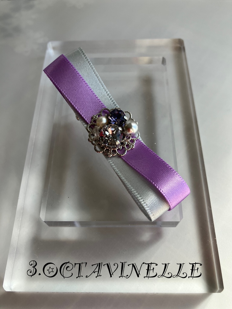 ツイステ風 寮イメージ ヘアクリップ