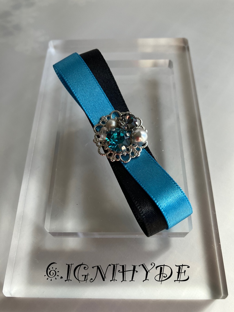 ツイステ風 寮イメージ ヘアクリップ