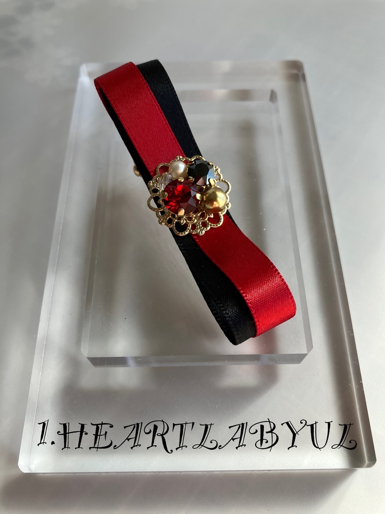 ツイステ風 寮イメージ ヘアクリップ