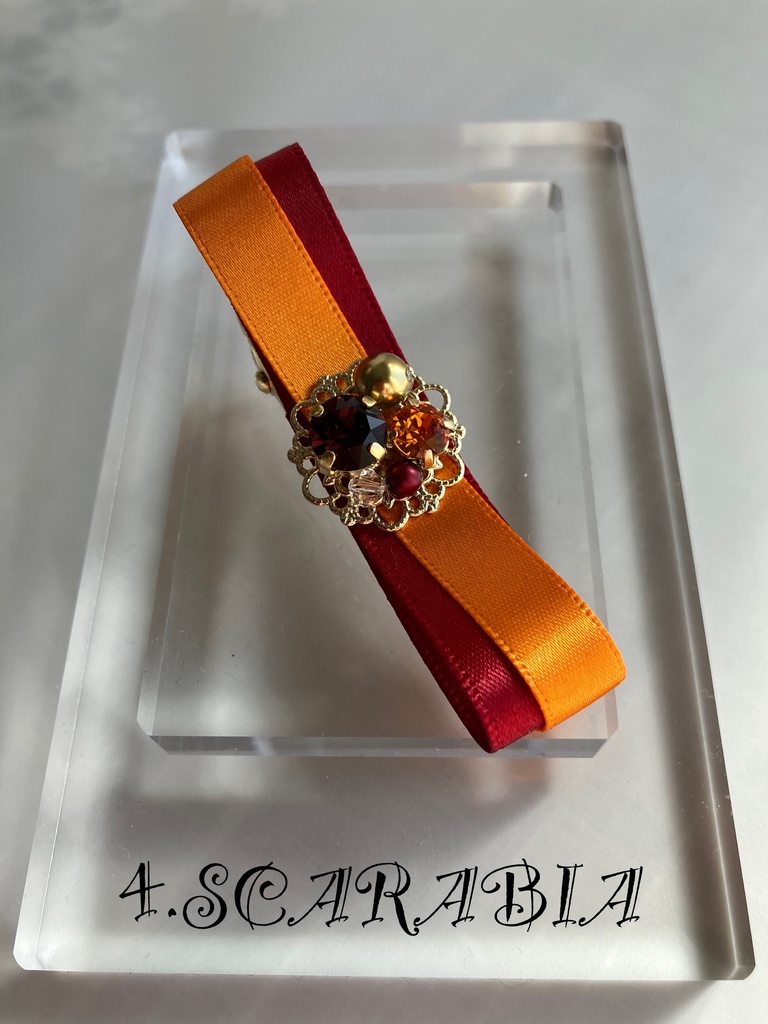 ツイステ風 寮イメージ ヘアクリップ