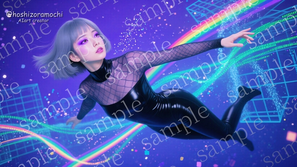 グラフィックデザインの世界で輝く女性たち|創造の現場を切り取った10枚の物語【AI画像素材集】