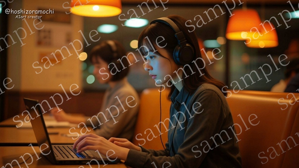 【商用利用可】視線を釘付けにする!広告・Webデザインを格上げするAIビジュアル素材集 vol.1(10枚セット)