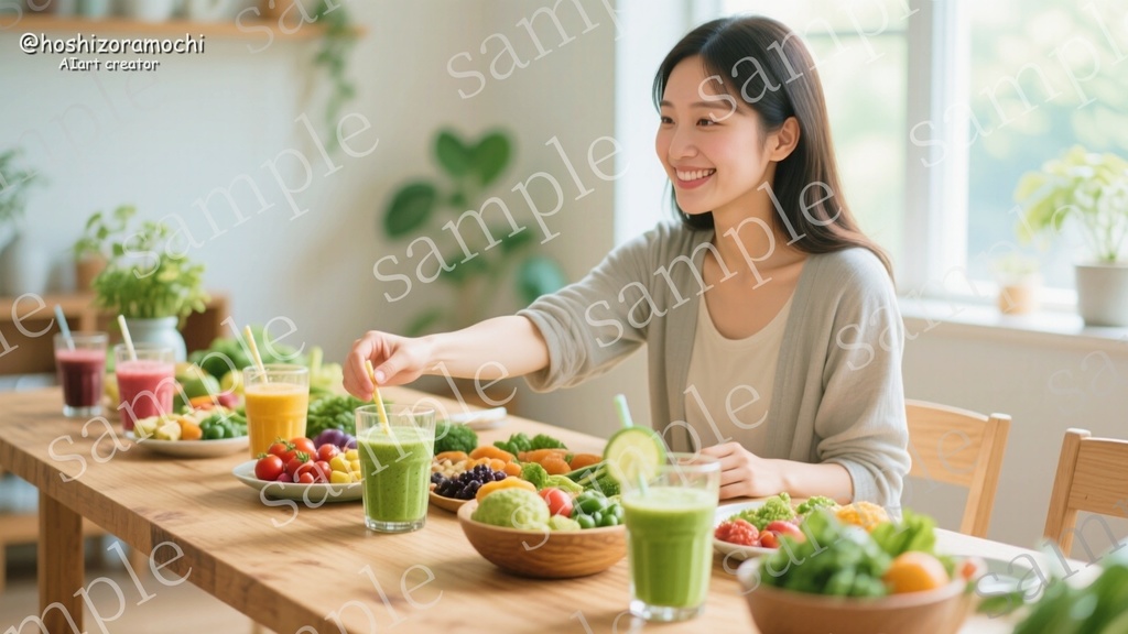 【商用利用可】視線を釘付けにする!広告・Webデザインを格上げするAIビジュアル素材集 vol.1(10枚セット)