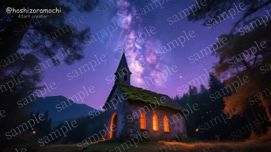 🌌 10 Scenes of Eternal Starlight - 永遠の星空風景10選 🌌 AIデジタルアートコレクション(商用利用可)