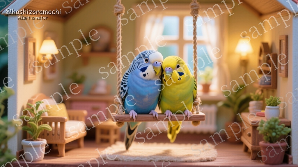 愛鳥家の心に響く!AIが描いた究極の推し鳥アート10選セット