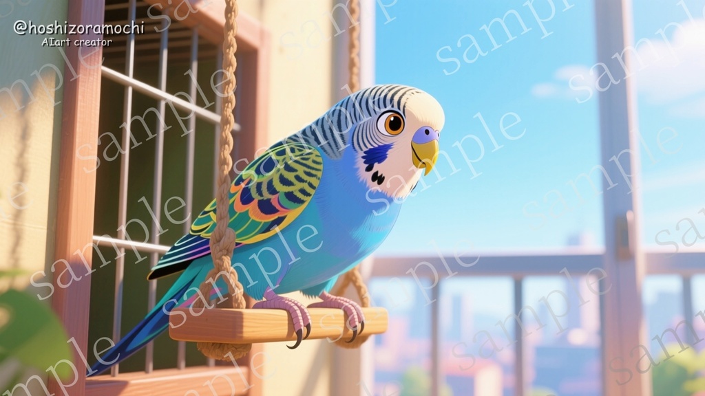 愛鳥家の心に響く!AIが描いた究極の推し鳥アート10選セット