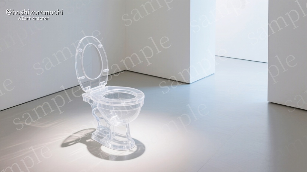 異次元の便器アート集「便器の黙示録:五つの玉座」AIが描いた、美しすぎる5枚組デジタル画像パック