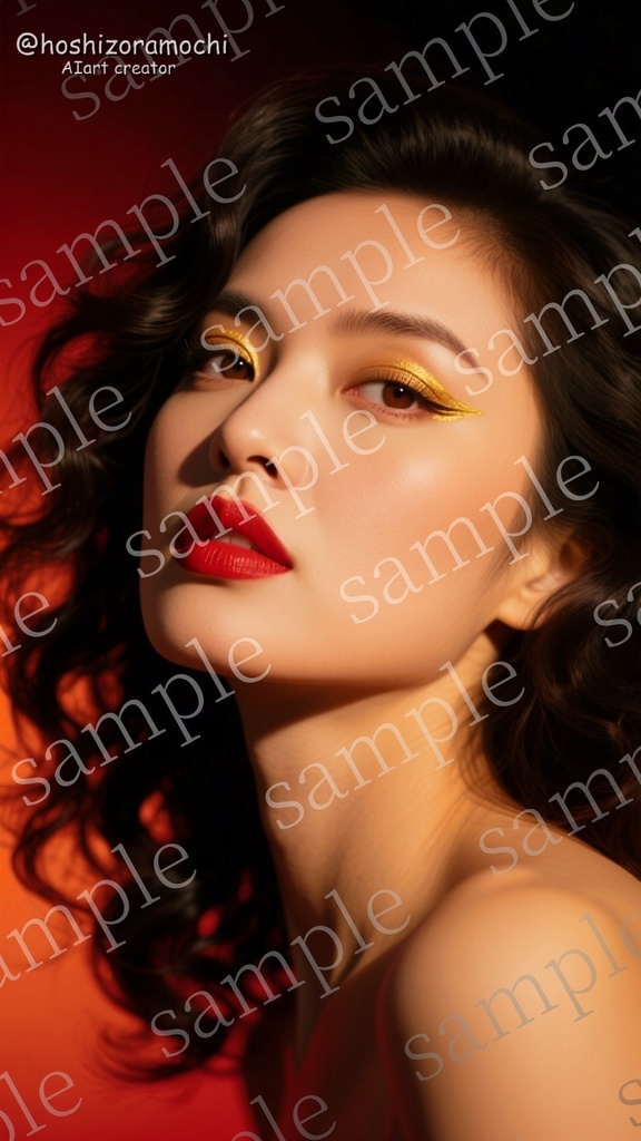 AI美女ポートレート集「10の表情、10の物語」── 女性の顔クローズアップ画像セット