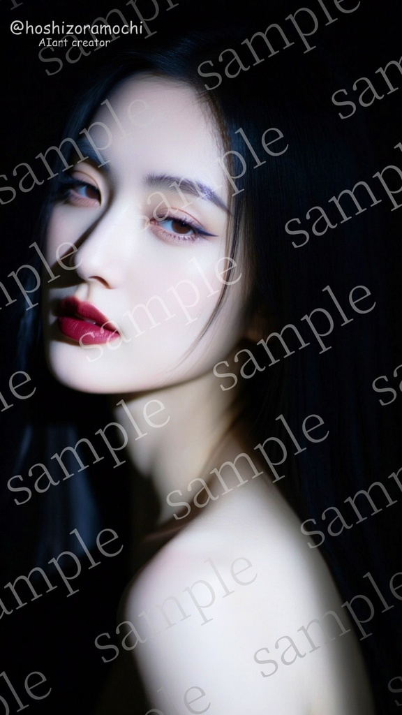 AI美女ポートレート集「10の表情、10の物語」── 女性の顔クローズアップ画像セット