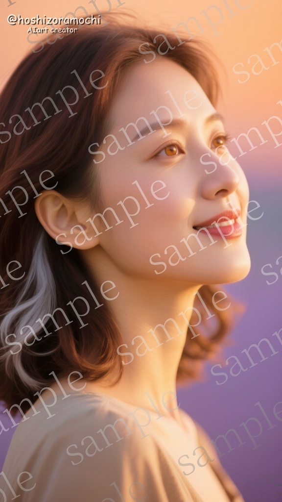 AI美女ポートレート集「10の表情、10の物語」── 女性の顔クローズアップ画像セット