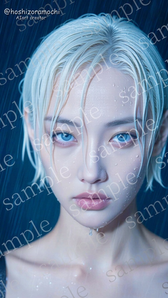 AI美女ポートレート集「10の表情、10の物語」── 女性の顔クローズアップ画像セット