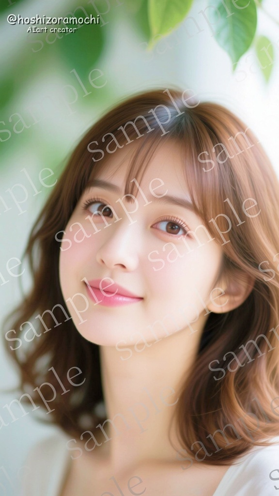 AI美女ポートレート集「10の表情、10の物語」── 女性の顔クローズアップ画像セット