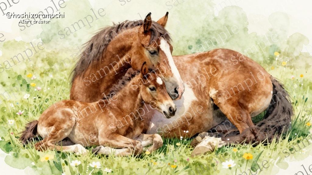 【2026年午年】AI生成 馬の画像素材30枚セット〜10スタイルで描く駿馬コレクション〜