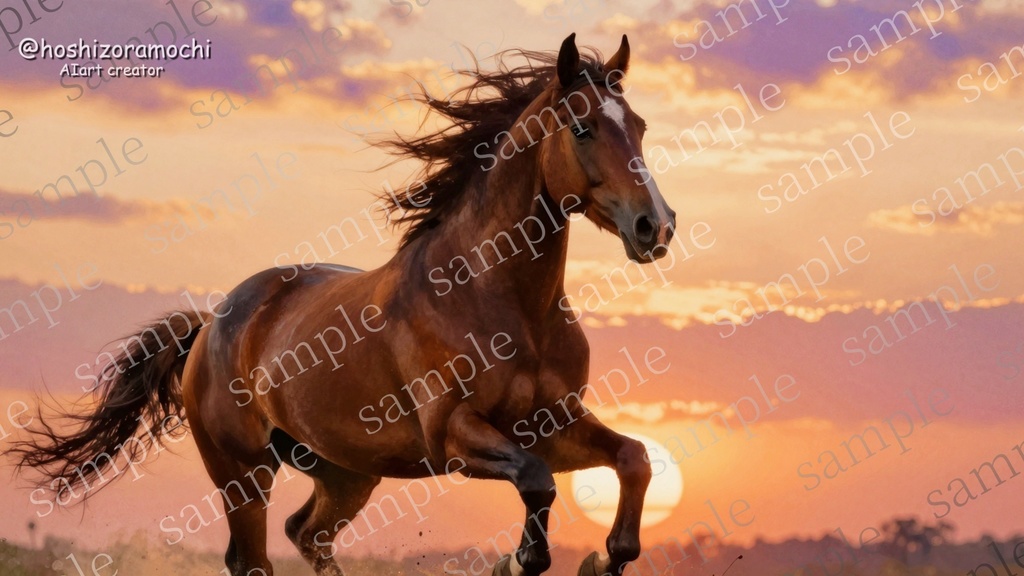 【2026年午年】AI生成 馬の画像素材30枚セット〜10スタイルで描く駿馬コレクション〜