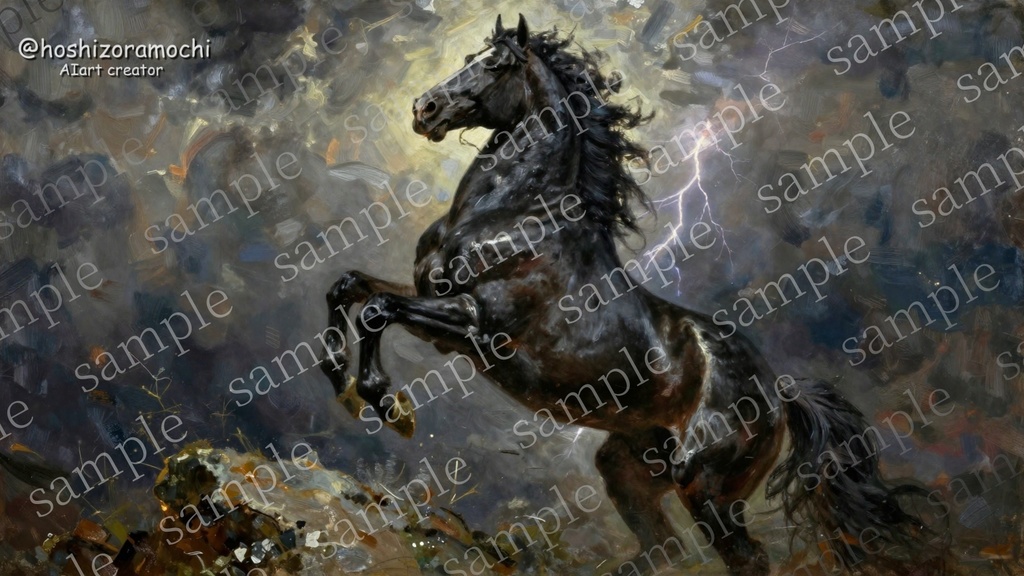 【2026年午年】AI生成 馬の画像素材30枚セット〜10スタイルで描く駿馬コレクション〜