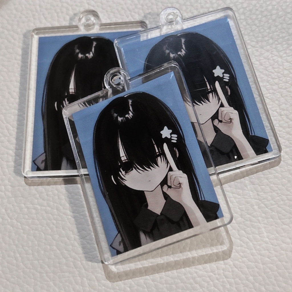 るりちゃん証明写真アクキー