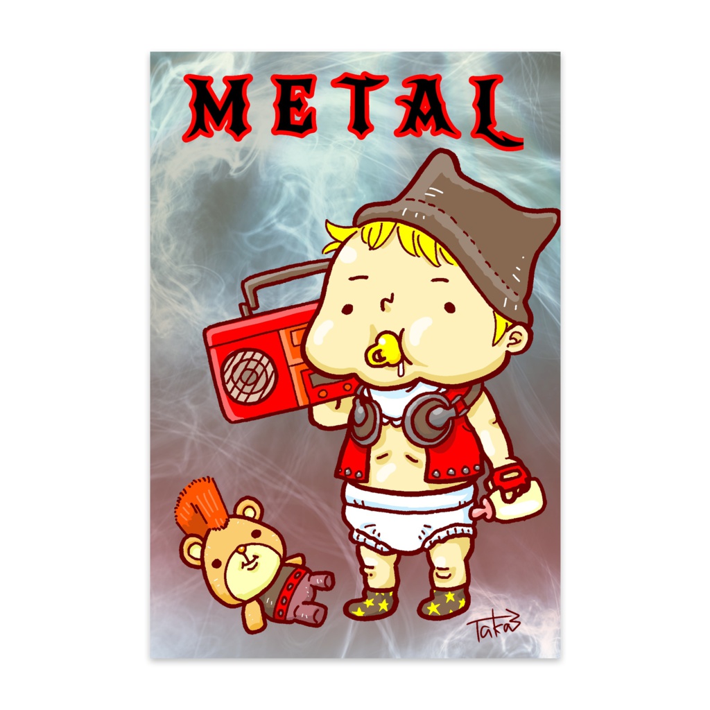 METAL-CHILDREN ポストカード