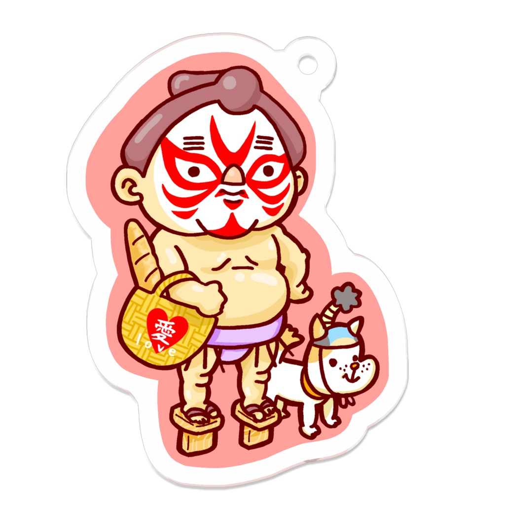 スモウレスラー・キーホルダー