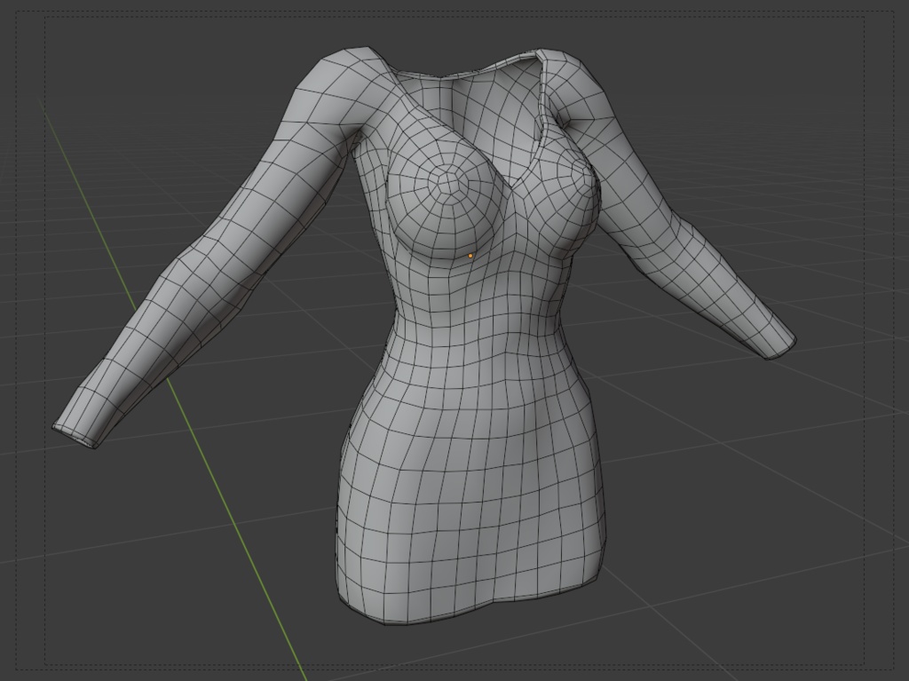 リブニットワンピース / Rib Knit Dress